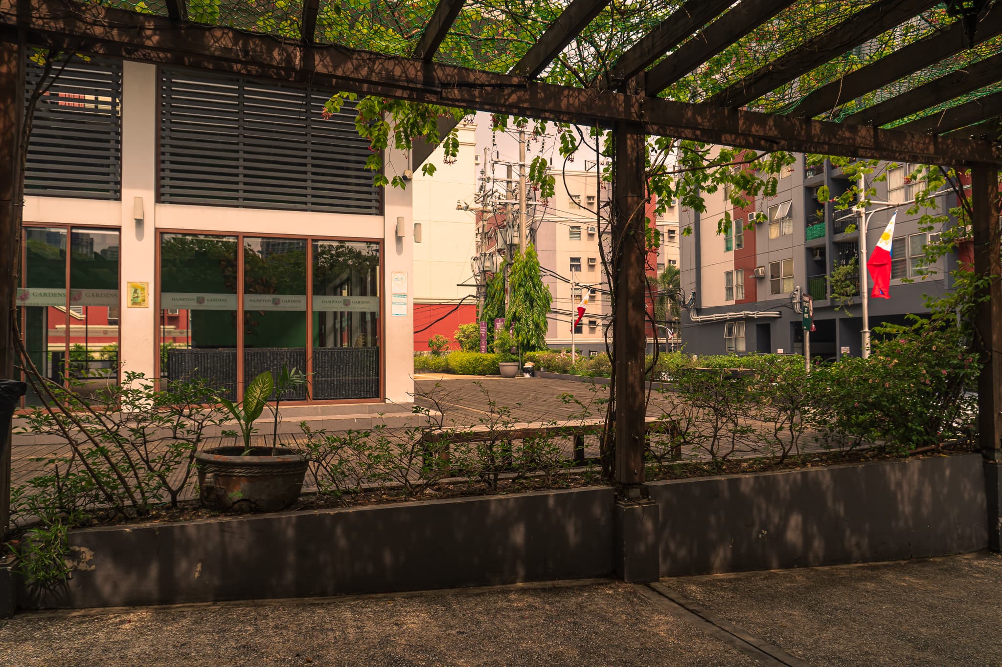 a walkway